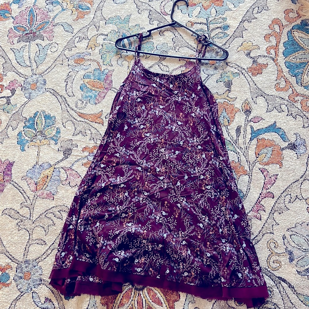 Maroon sun dress